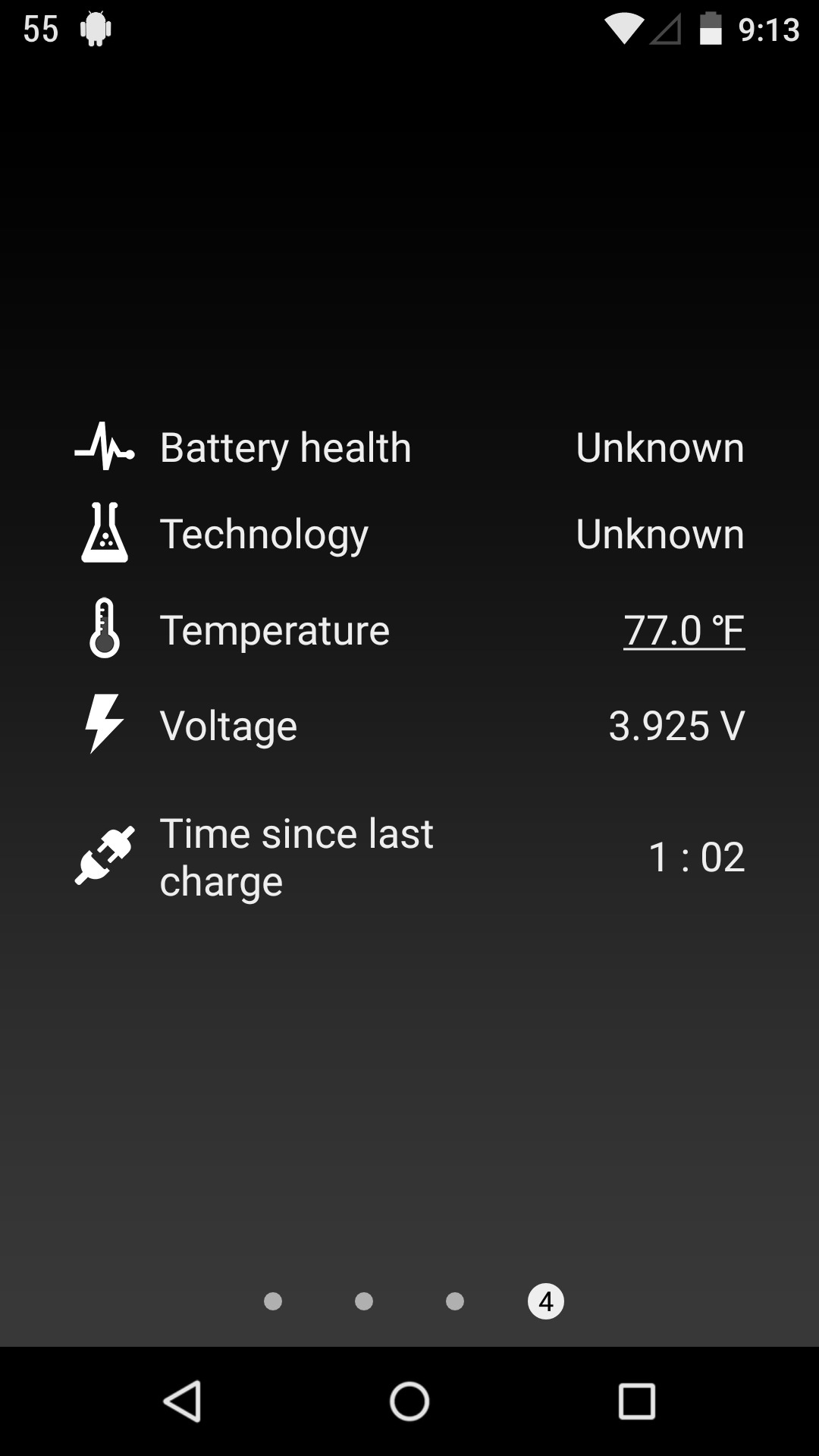 Batterij HD screenshot