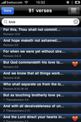Świat biblijnych cytatów screenshot